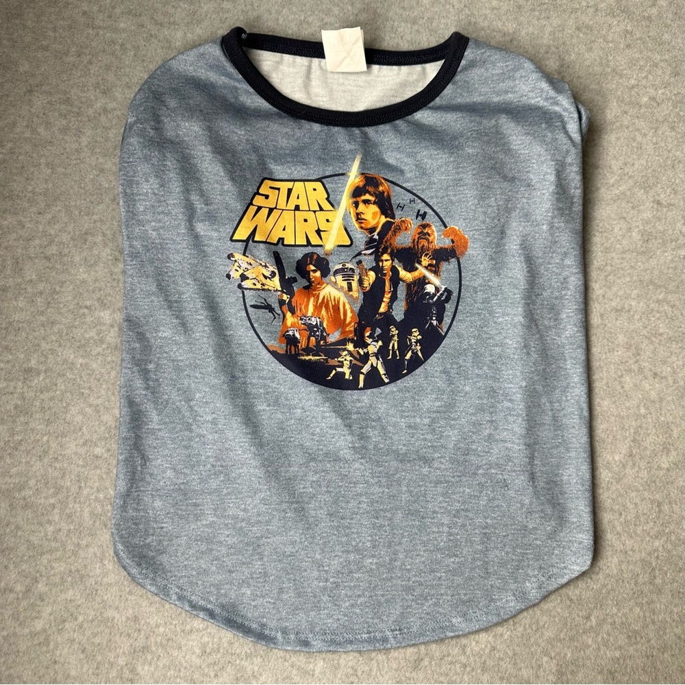 Star Wars Dog Shirt Size XL Graphic Print